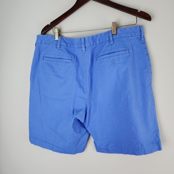 Land's End Men’s Traditional Fit Flat Front Shorts Size 38 - Picture 3 of 7